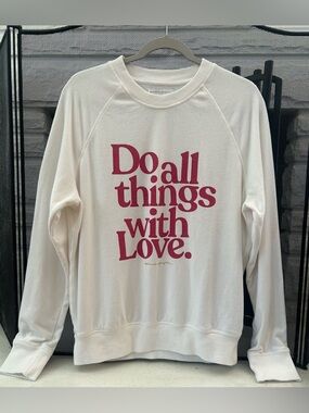 Spiritual Gangster “Do All Things With Love” Old School Pullover - Size L
